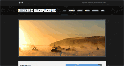 Desktop Screenshot of bunkersbackpackers.co.nz